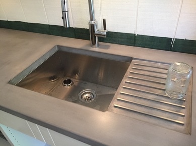 Custom-concrete-sink